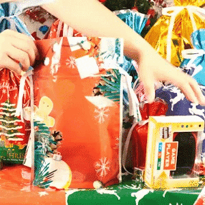 🎄Christmas Sales 49% OFF-Drawstring Christmas Gift Bags (Biodegradable)